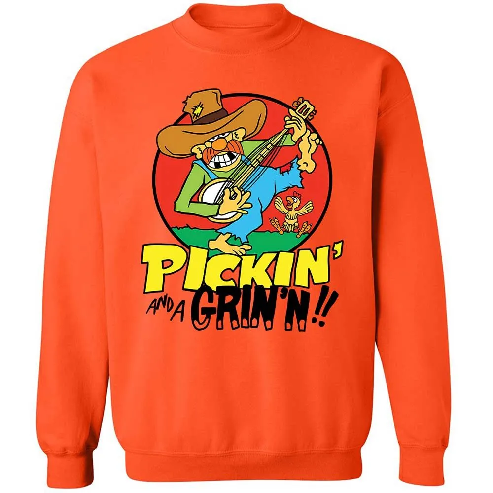 Pickin' and a Grinnin - Orange - 12