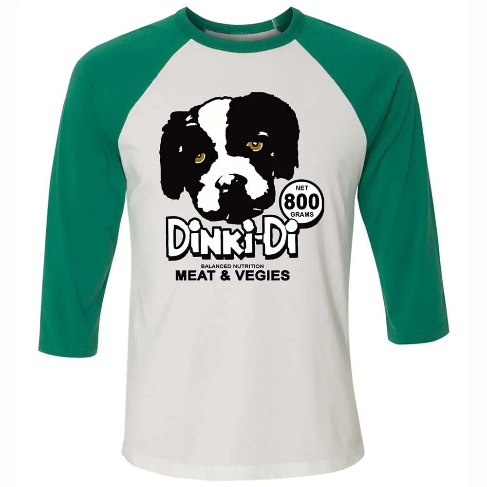 Unisex 3/4 Baseball Tee - DRFSVCEW - White/Kelly - 6