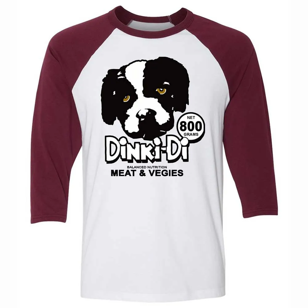 Unisex 3/4 Baseball Tee - DRFSVCEW - White/Maroon - 7
