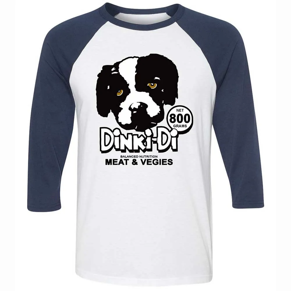 Unisex 3/4 Baseball Tee - DRFSVCEW - White/Navy - 8