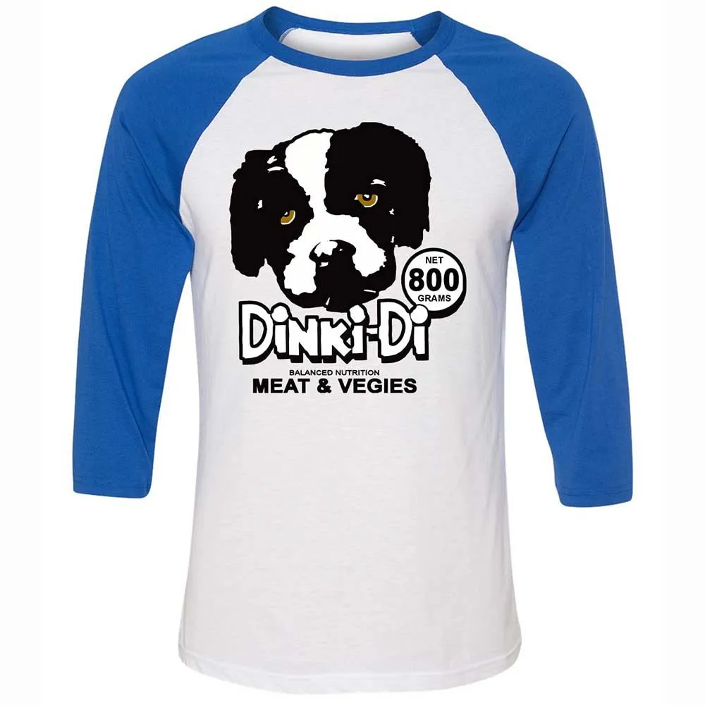 Unisex 3/4 Baseball Tee - DRFSVCEW - White/True Royal - 10