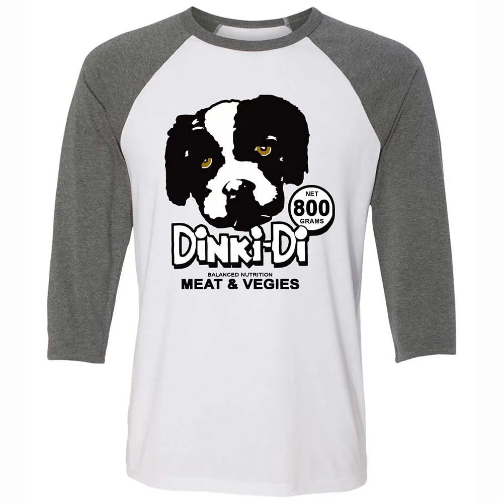 Unisex 3/4 Baseball Tee - DRFSVCEW - White/Deep Heather - 11
