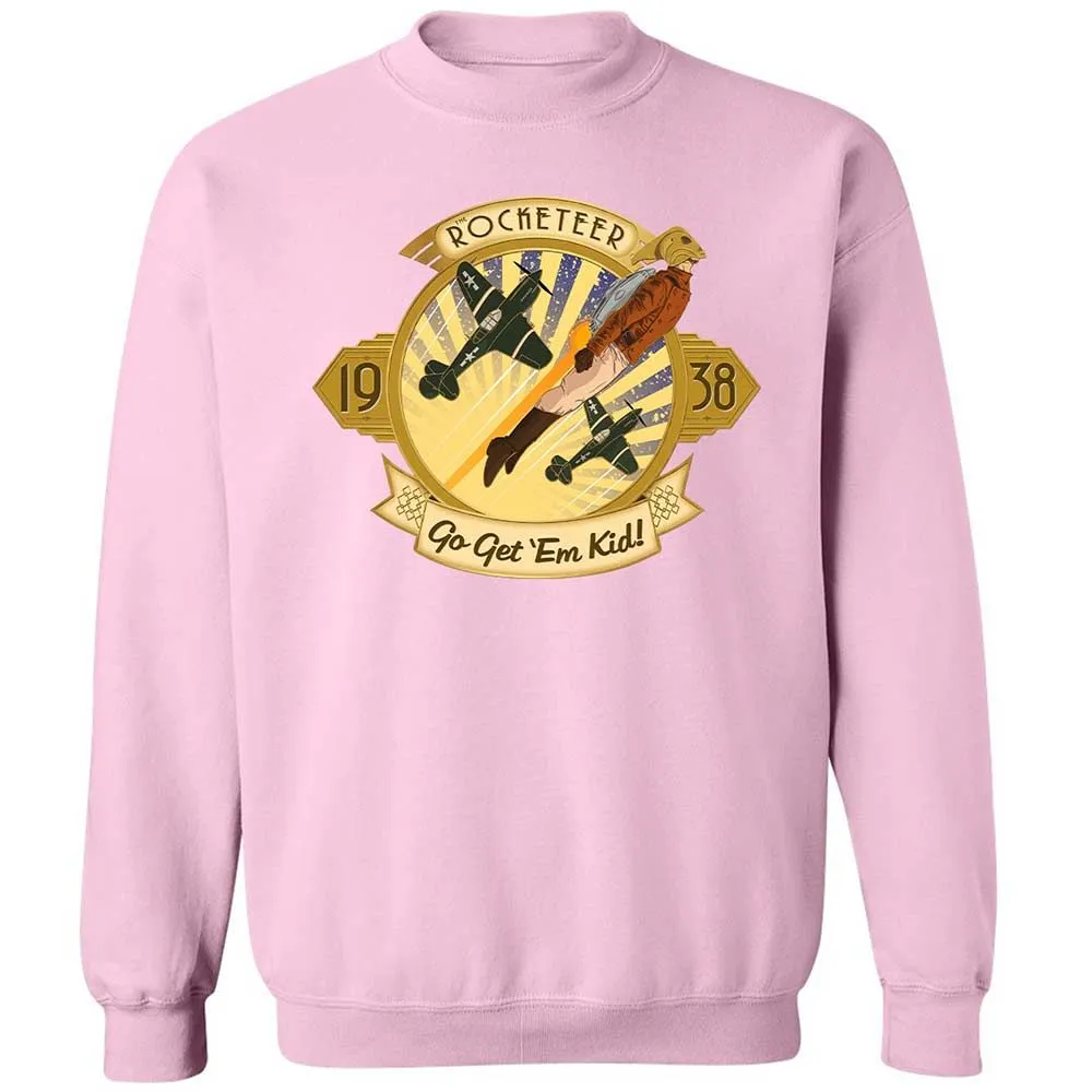 Go Get 'Em Kid - Light Pink - 7