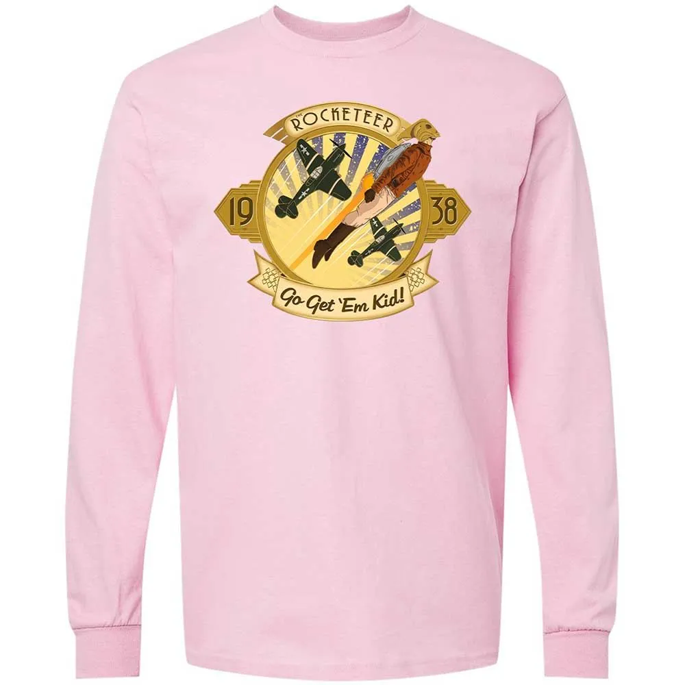 Go Get 'Em Kid - Light Pink - 6