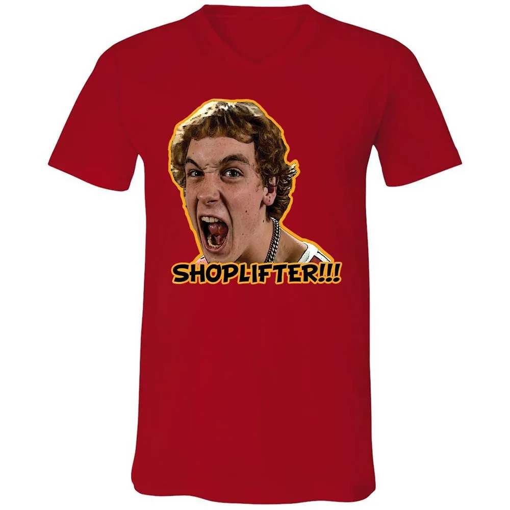Unisex V-Neck T-Shirt - 6ELZL3UU - Red - 5