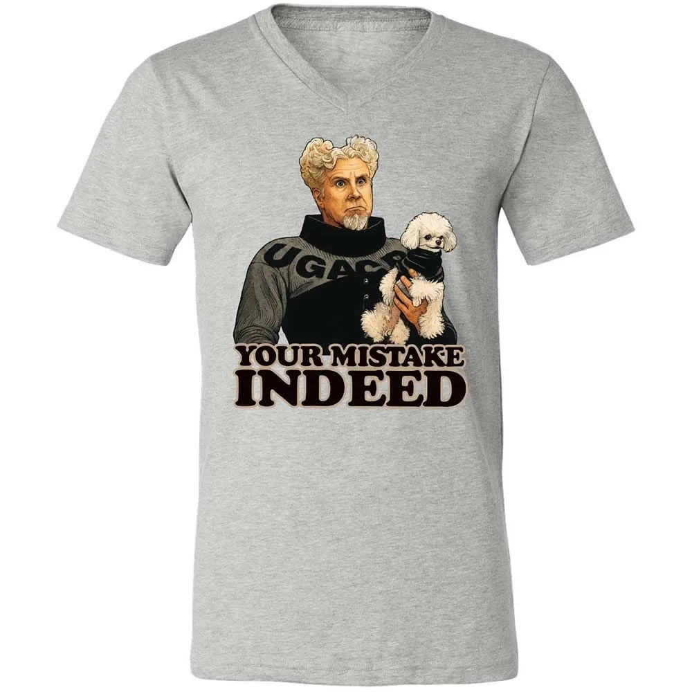 Unisex V-Neck T-Shirt - R2H6GNGE - Athletic Heather - 2