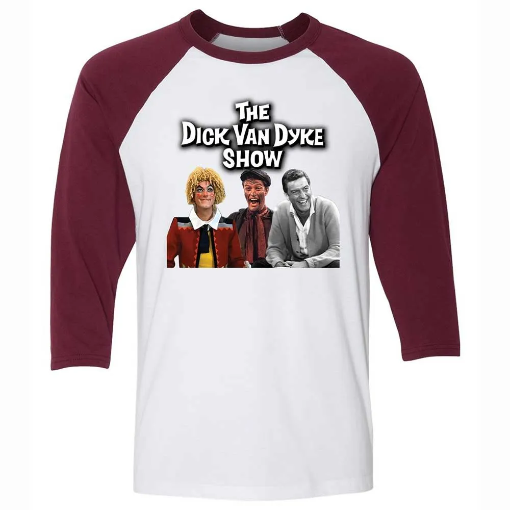 Unisex 3/4 Baseball Tee - K7AARAG8 - White/Maroon - 7