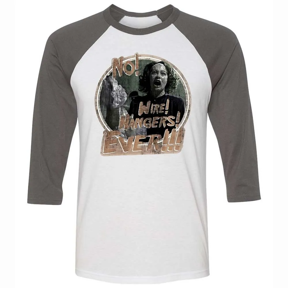 Unisex 3/4 Baseball Tee - 2NQE1E4Z - White/Asphalt - 2