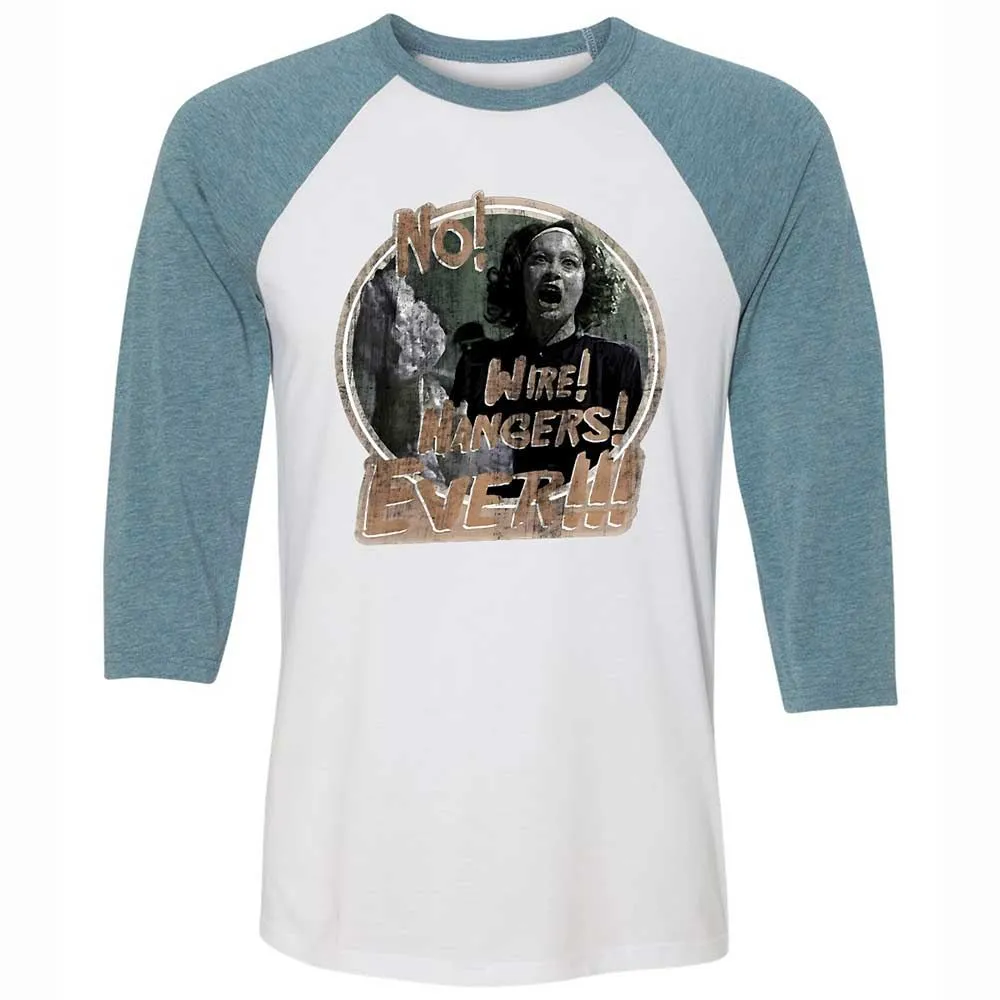 Unisex 3/4 Baseball Tee - 2NQE1E4Z - White/Denim - 3