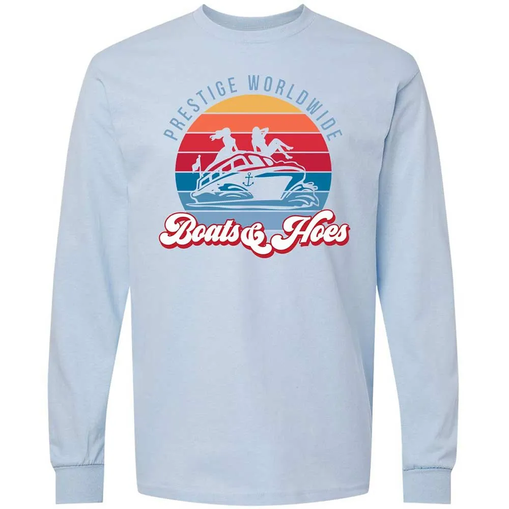 Long Sleeve T-Shirt - WB9CF64B - Light Blue - 4