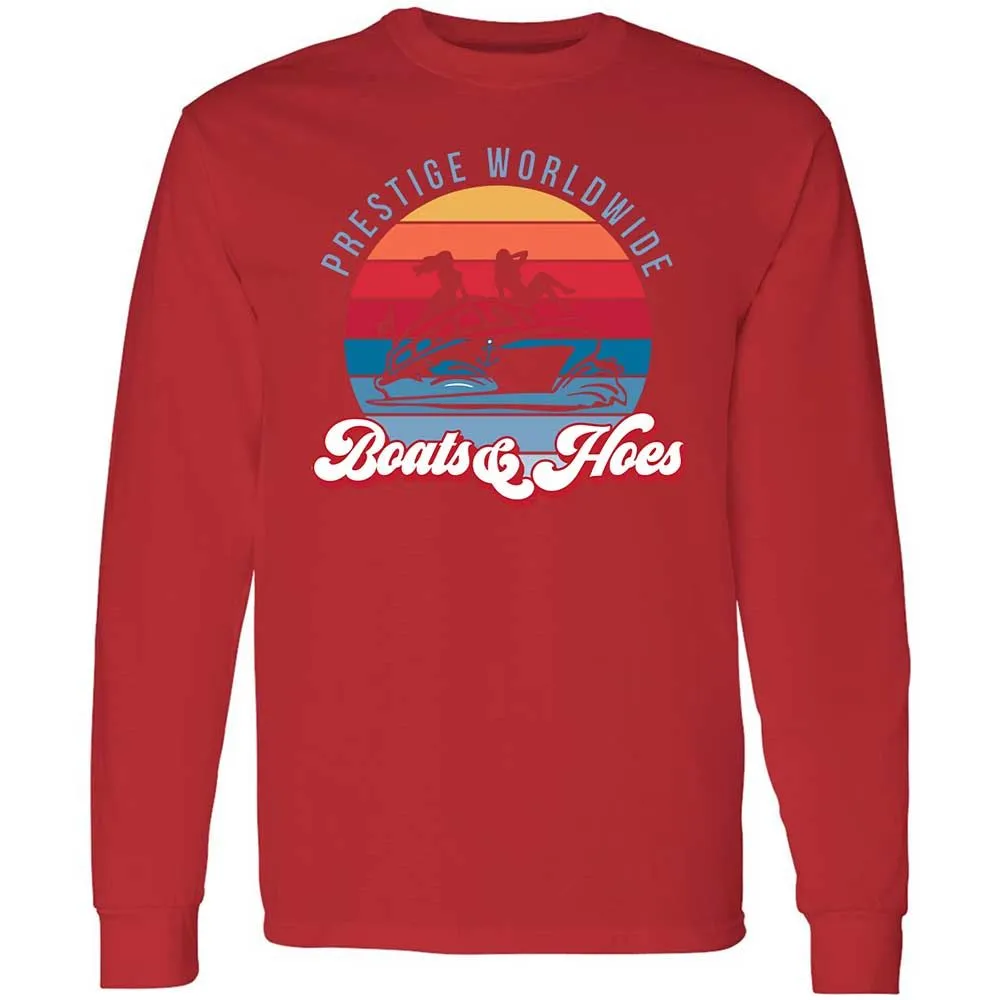 Long Sleeve T-Shirt - WB9CF64B - Red - 8