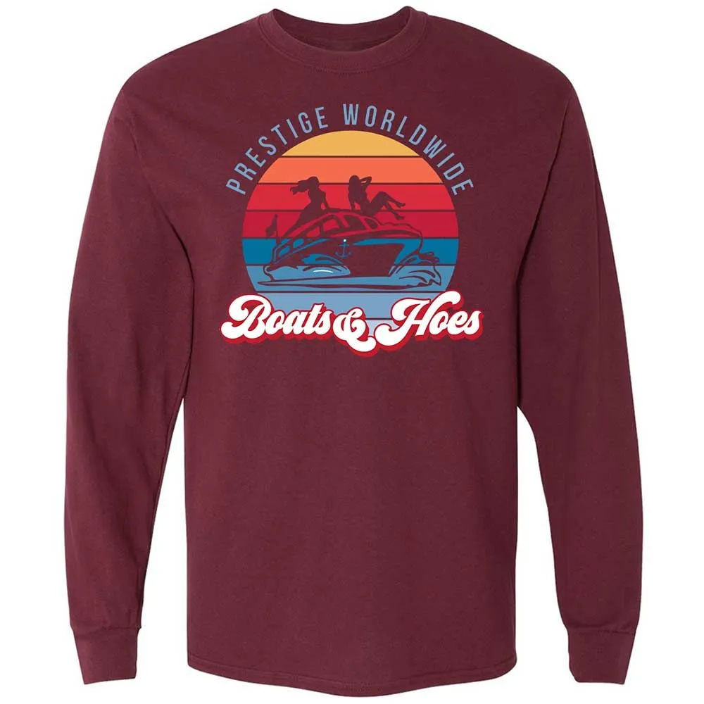 Long Sleeve T-Shirt - WB9CF64B - Maroon - 16