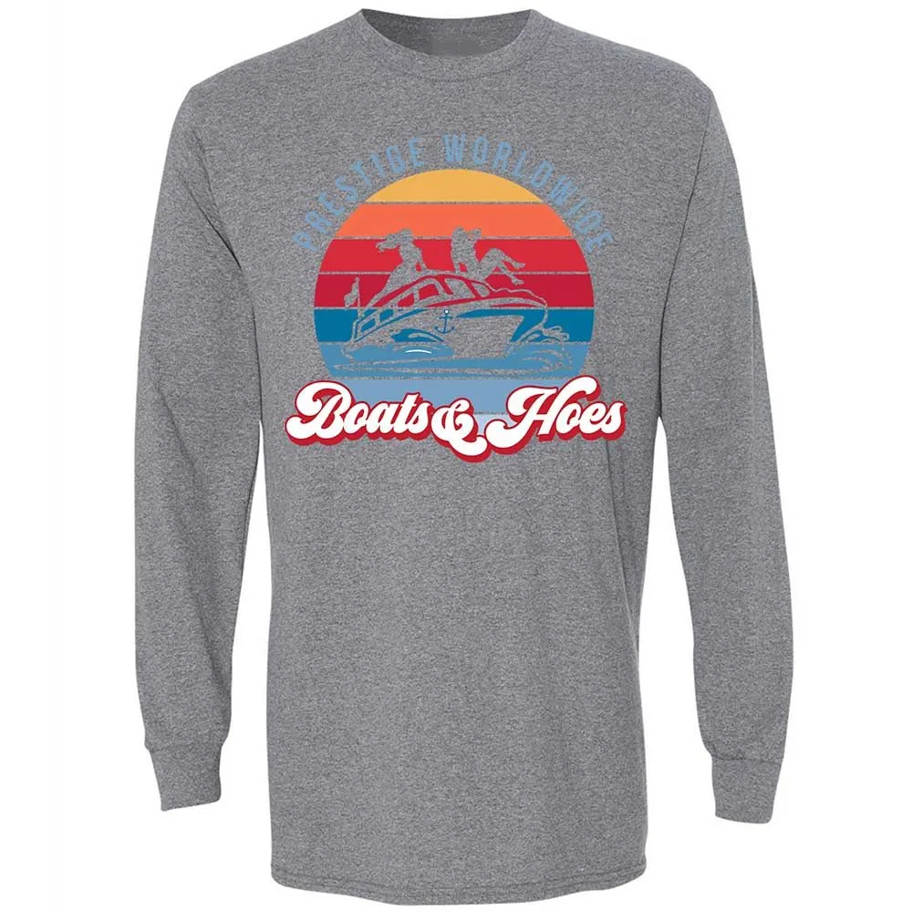 Long Sleeve T-Shirt - WB9CF64B - Graphite Heather - 18
