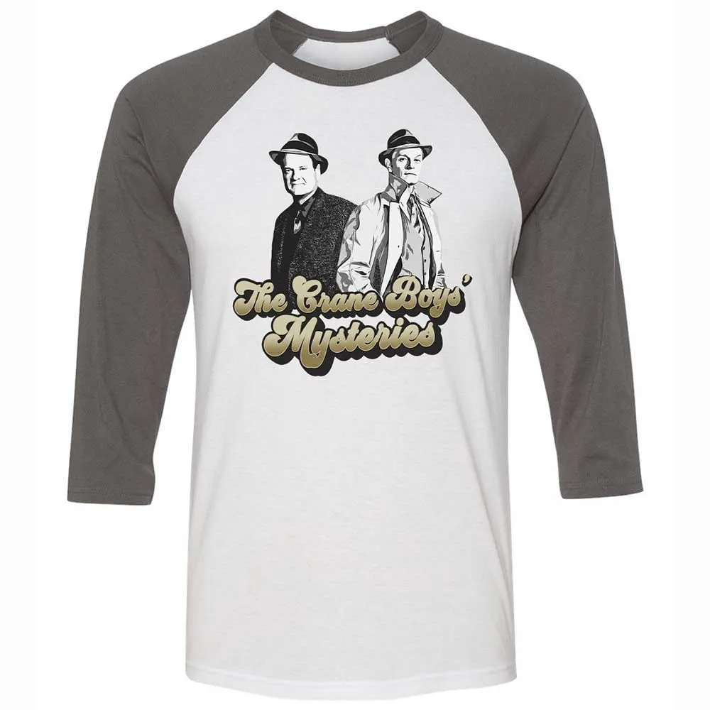 Unisex 3/4 Baseball Tee - 2FTQ3SRQ - White/Asphalt - 2