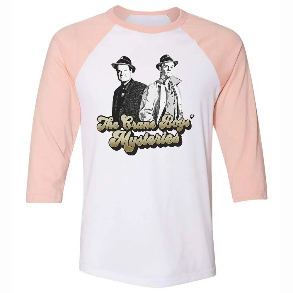 Unisex 3/4 Baseball Tee - 2FTQ3SRQ - White/Heather Peach - 5