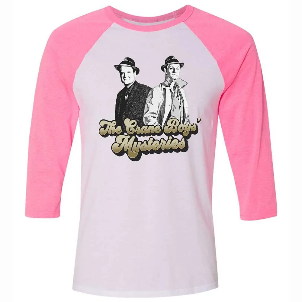 Unisex 3/4 Baseball Tee - 2FTQ3SRQ - White/Neon Pink - 12