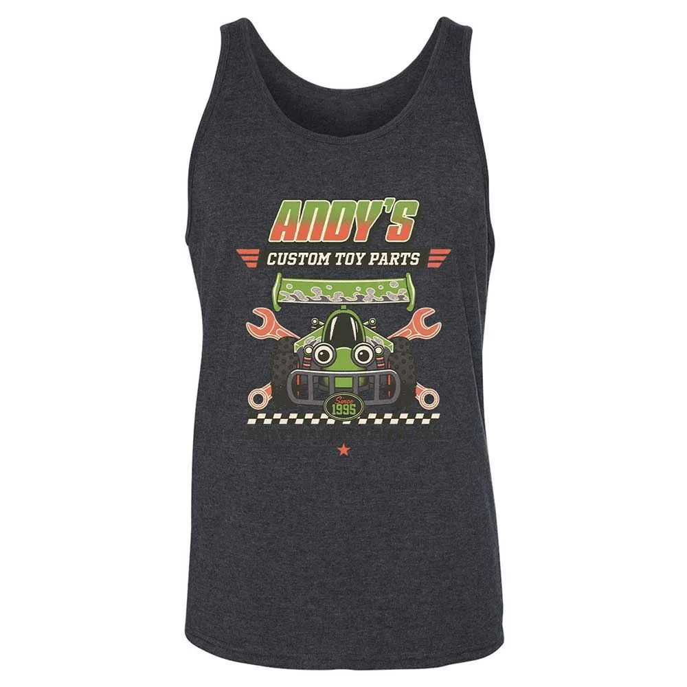Unisex Jersey Tank - 4VR1CFK7 - Dark Grey Heather - 10