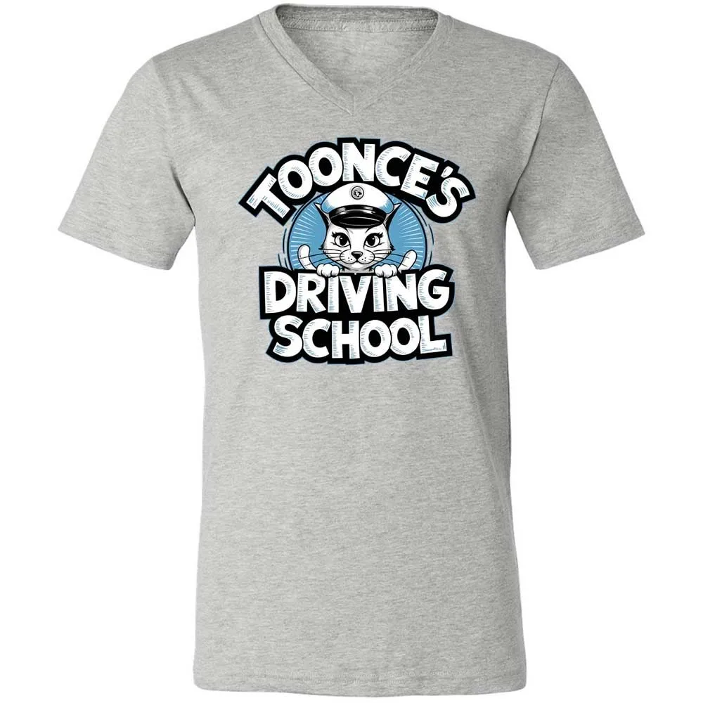 Unisex V-Neck T-Shirt - UM3A2GJ6 - Athletic Heather - 2