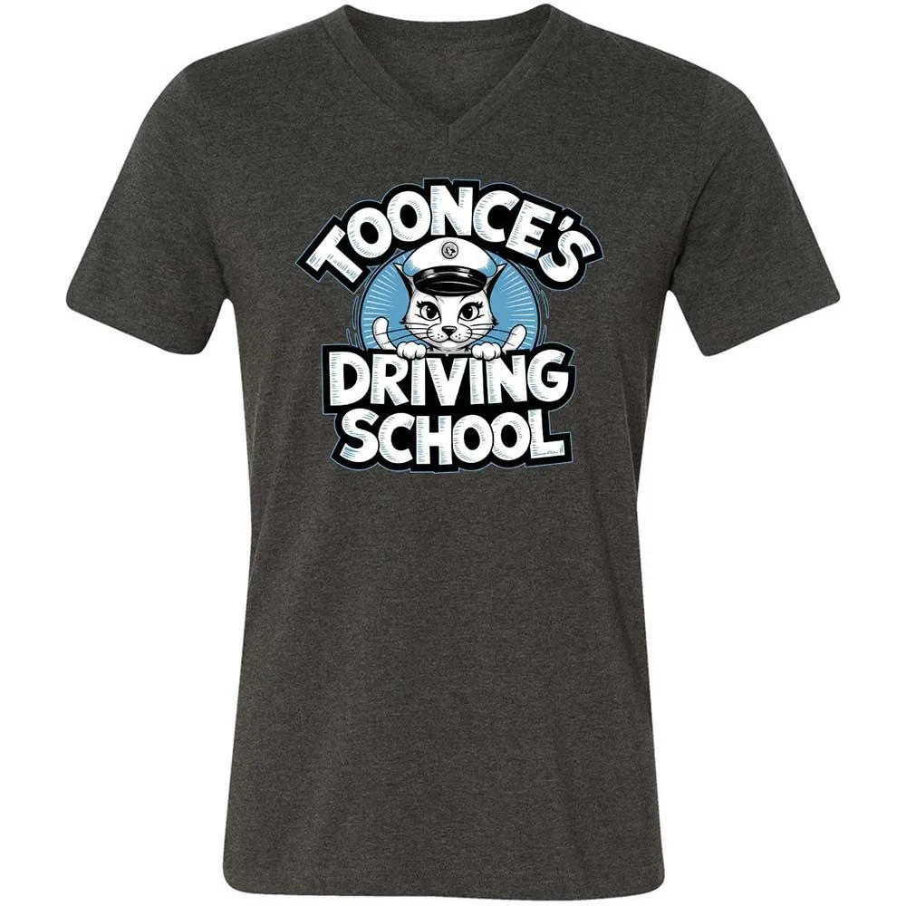 Unisex V-Neck T-Shirt - UM3A2GJ6 - Dark Grey Heather - 8
