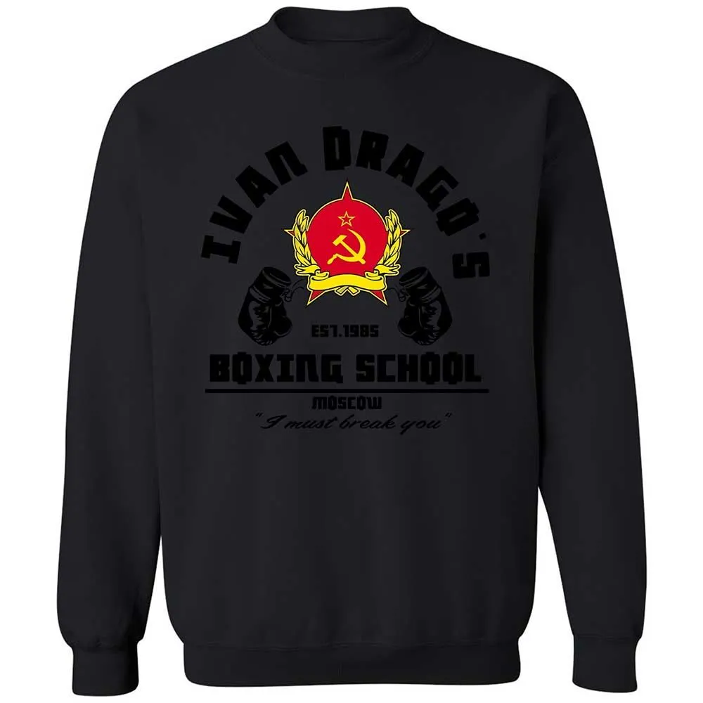 Classic Unisex Sweatshirt - C7DA8UDX - Black - 14
