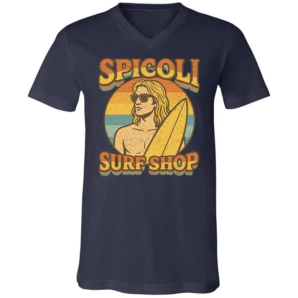 Unisex V-Neck T-Shirt - KFK3649N - Navy - 12