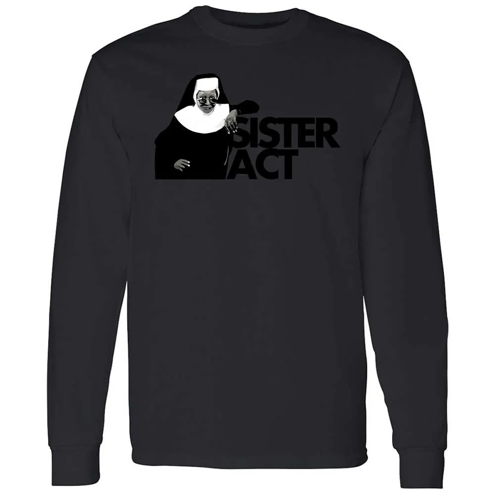 Long Sleeve T-Shirt - PUH1WX55 - Black - 12