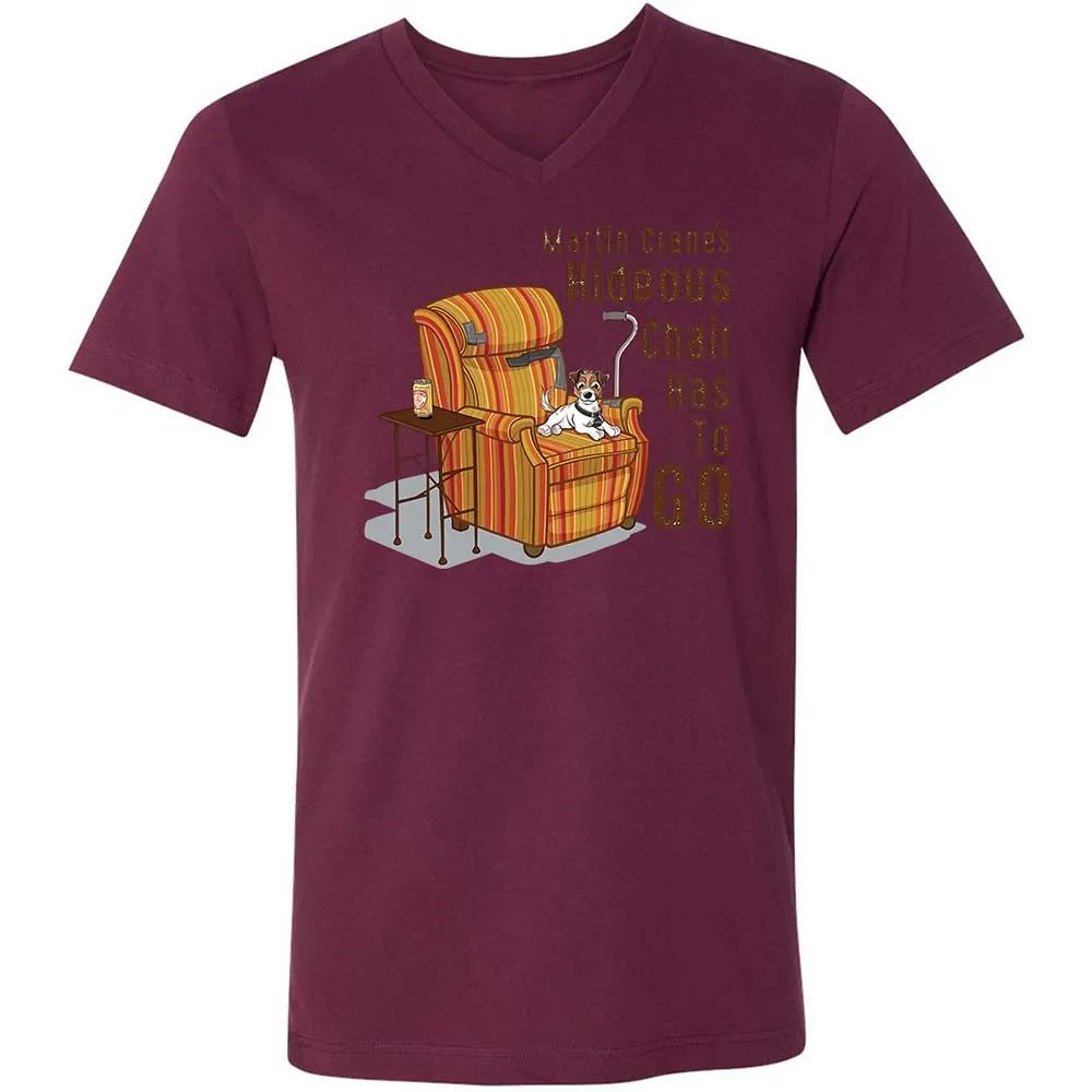 Martin Crane's Hideous Chair - Maroon - 14