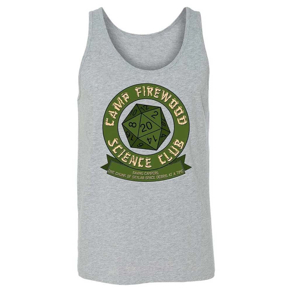Camp Firewood Science Club - Athletic Heather - 2