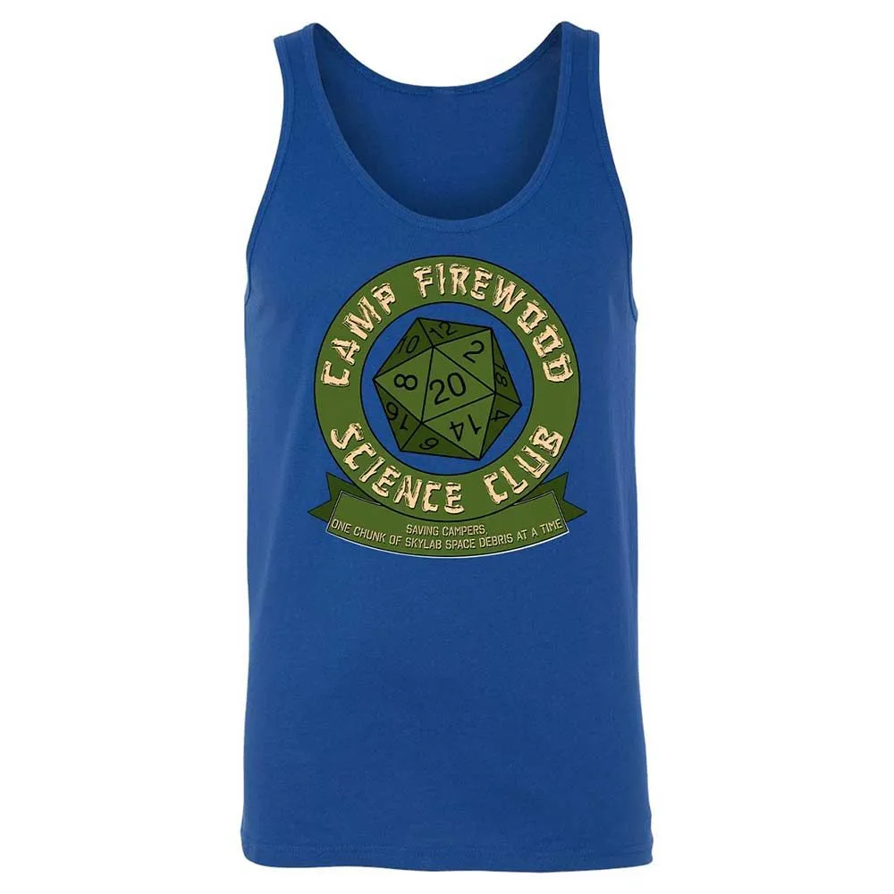 Camp Firewood Science Club - True Royal - 4