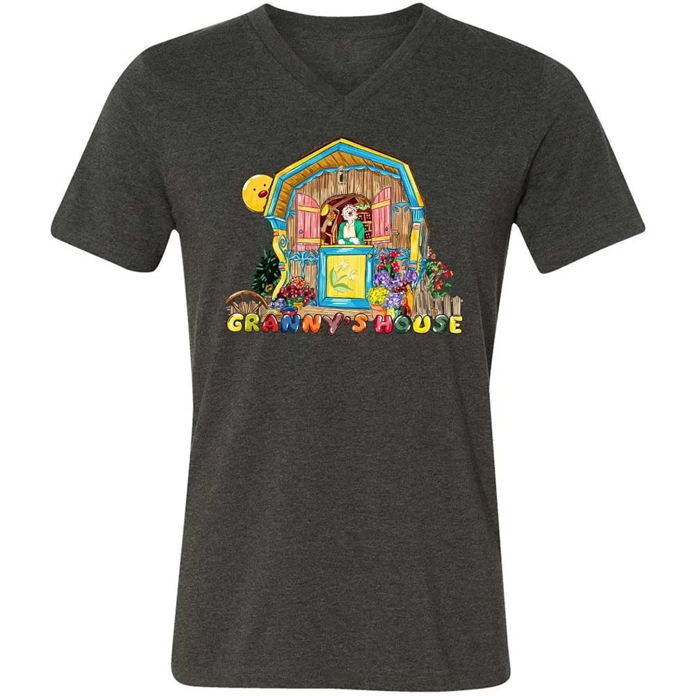 Granny Garbanzo Gardening Sunshine - Dark Grey Heather - 8