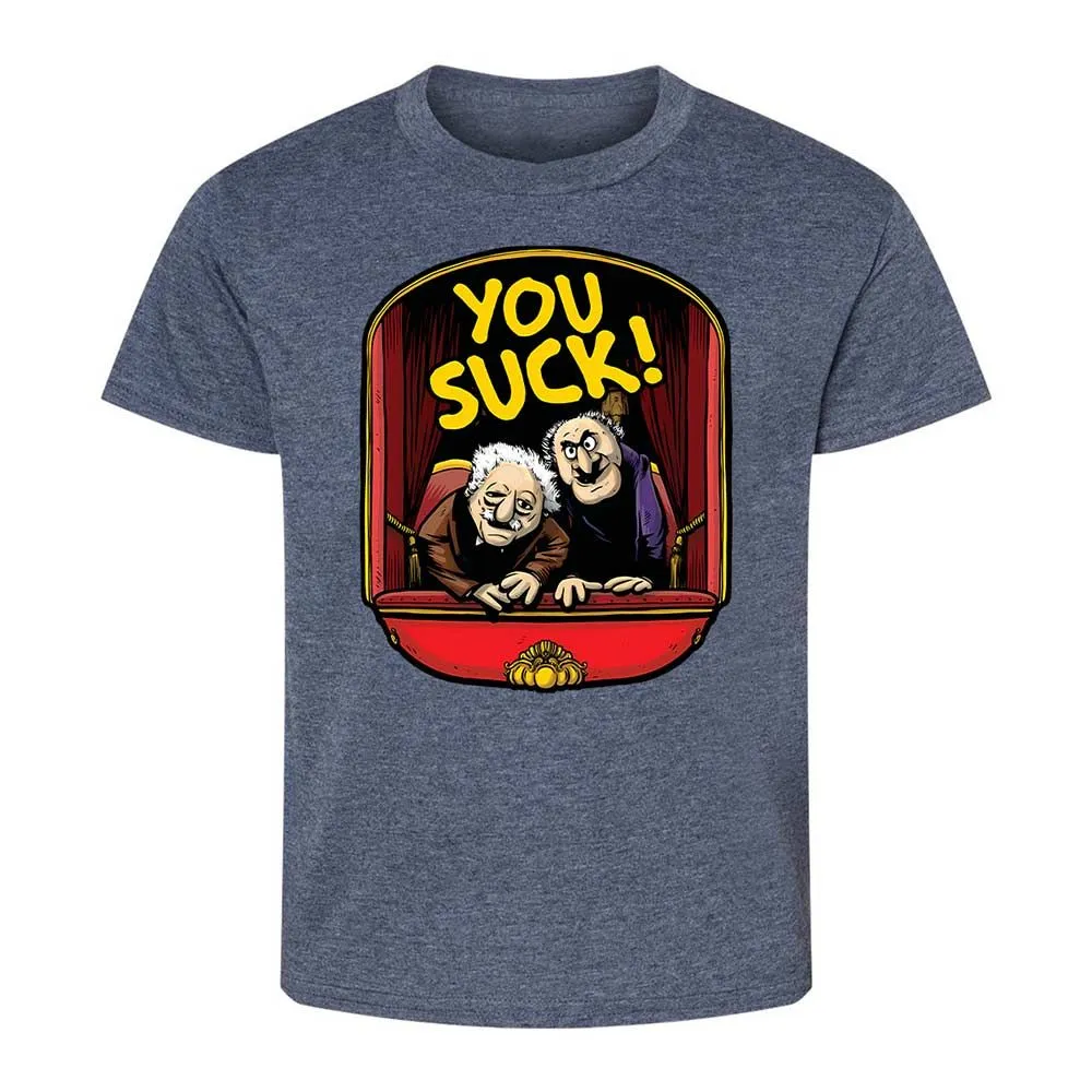 You Suck - Heather Navy - 15
