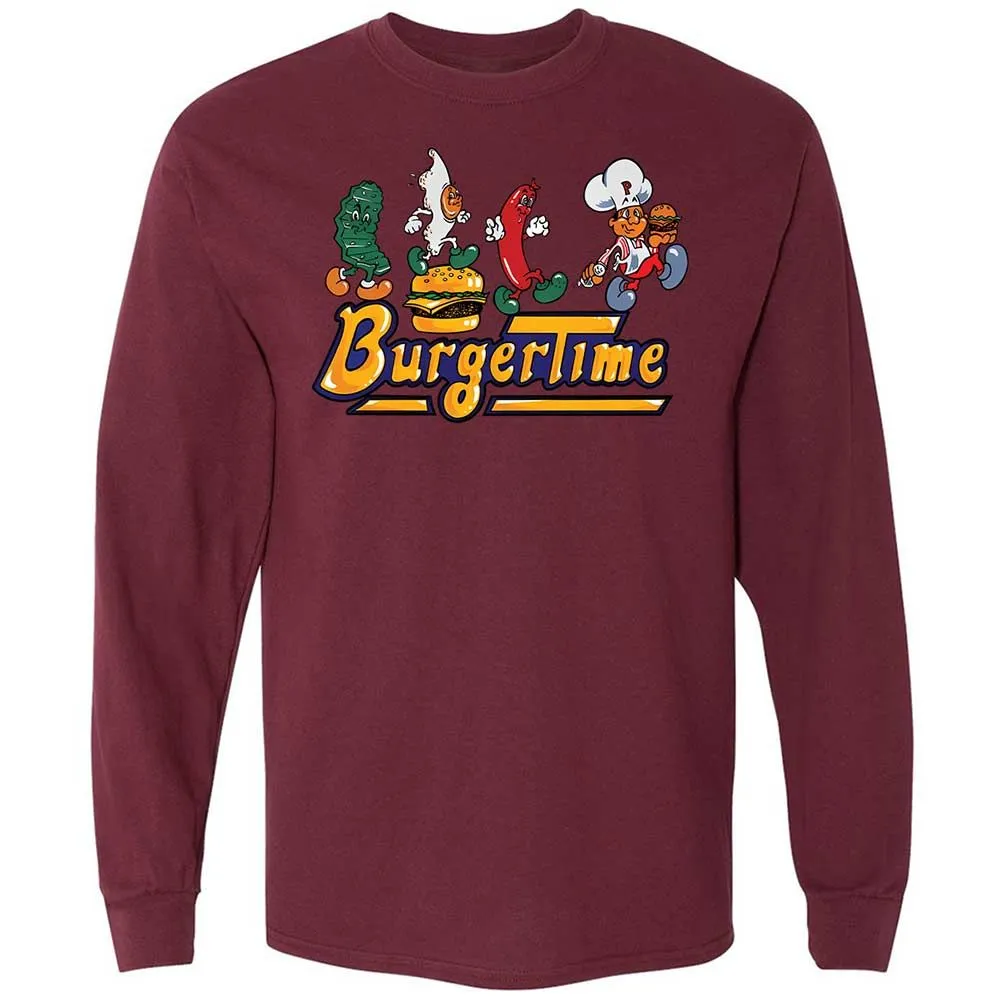 BurgerTime - Maroon - 16