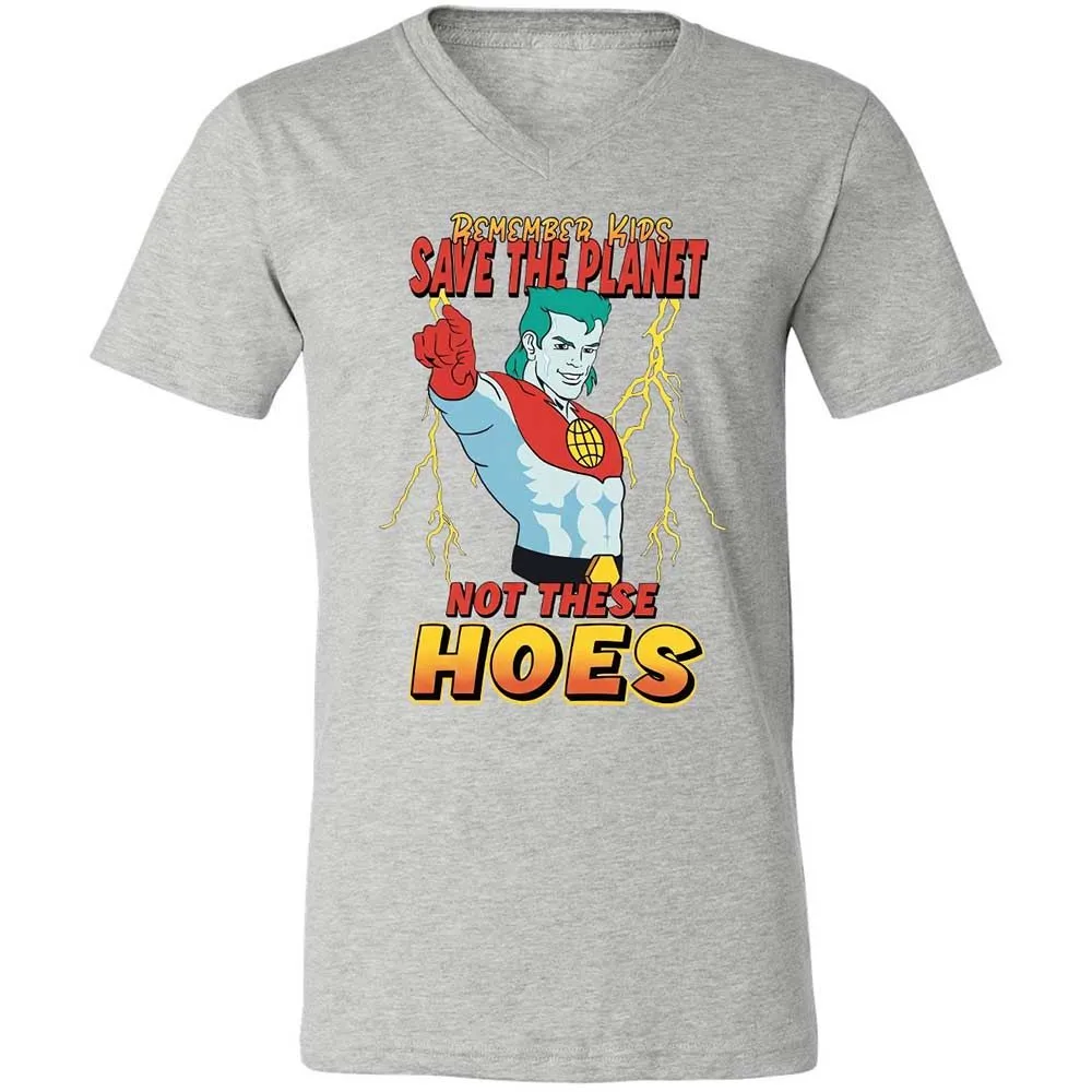 Unisex V-Neck T-Shirt - GNLAPTU5 - Athletic Heather - 2