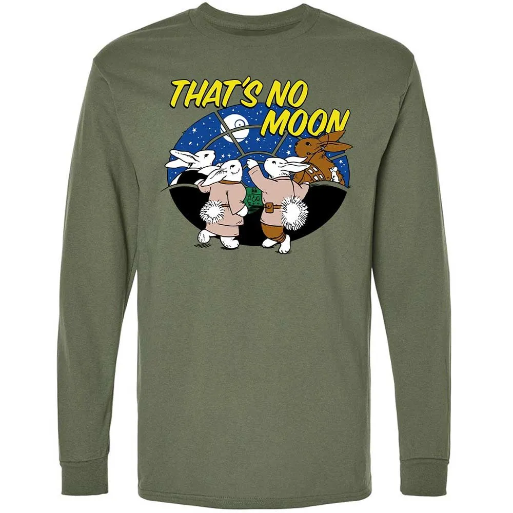 Long Sleeve T-Shirt - White - Military Green - 19