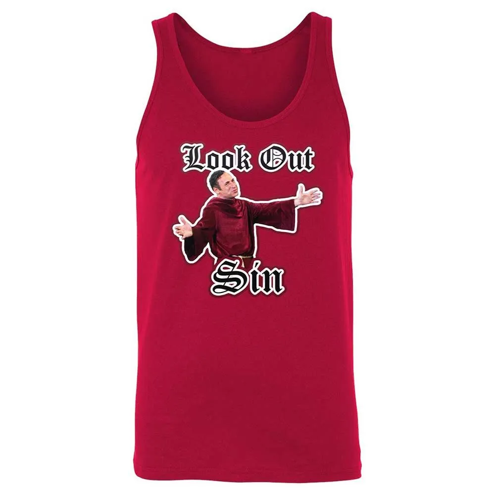 Unisex Jersey Tank - 4JM8Z5E4 - Red - 3