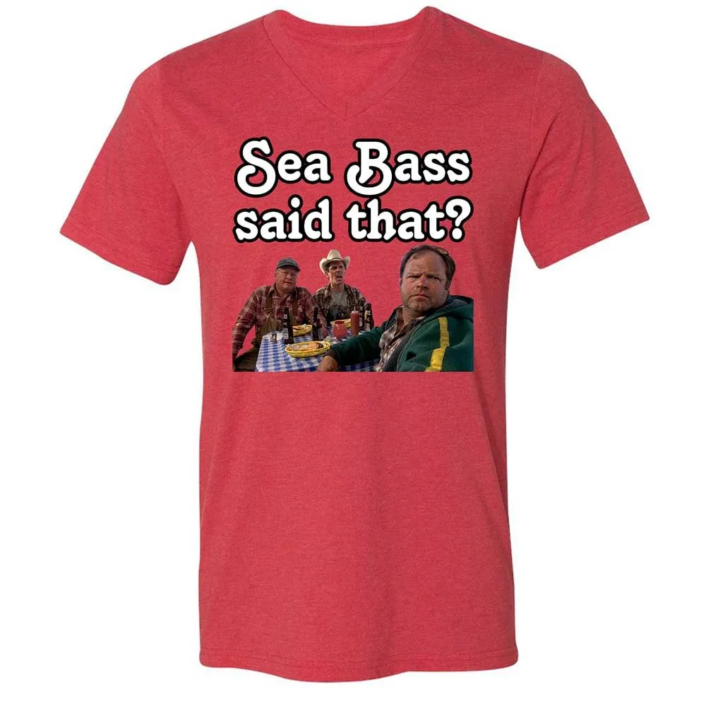 Unisex V-Neck T-Shirt - C9FKFQ8T - Heather Red - 6