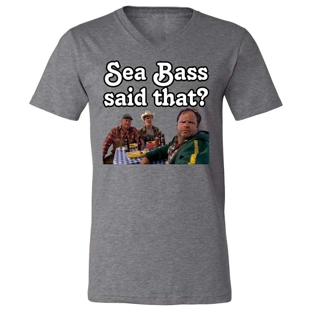 Unisex V-Neck T-Shirt - C9FKFQ8T - Deep Heather - 9