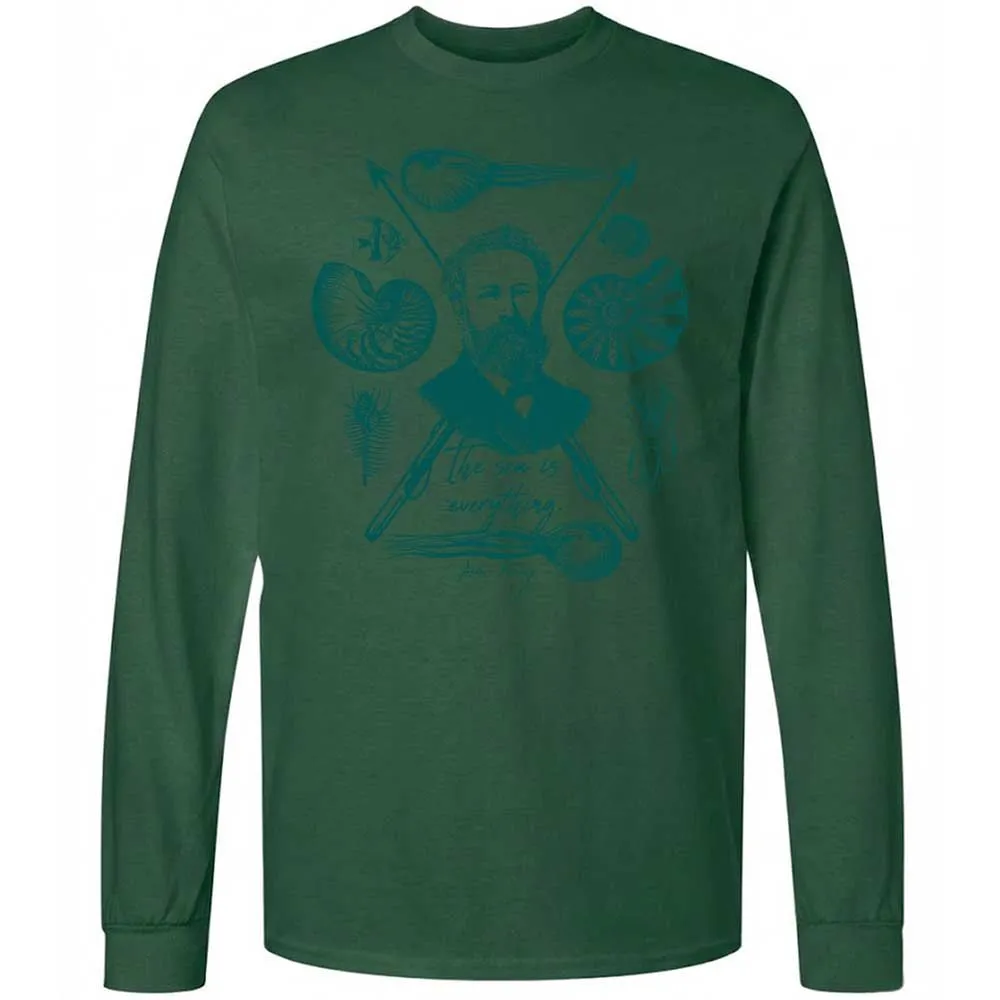 The sea is everything - Forest Green - 14