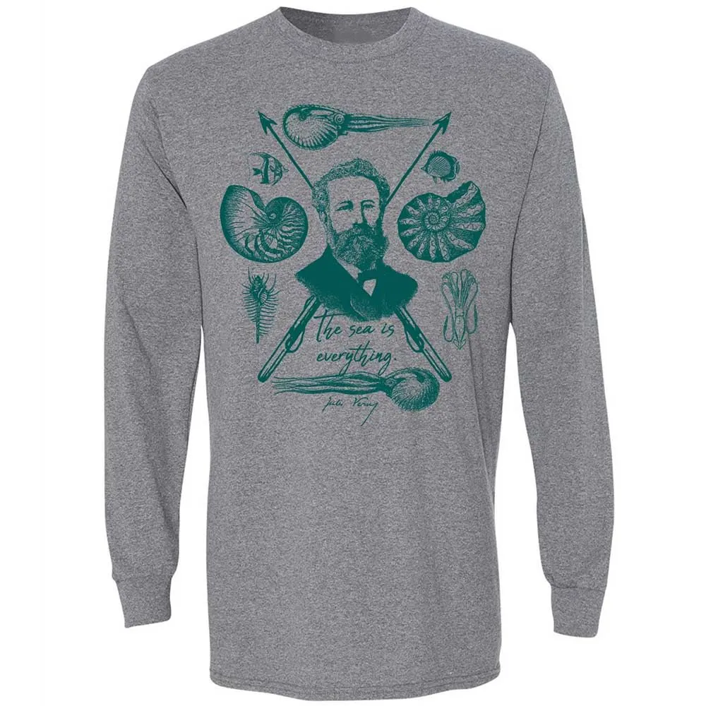 The sea is everything - Graphite Heather - 18