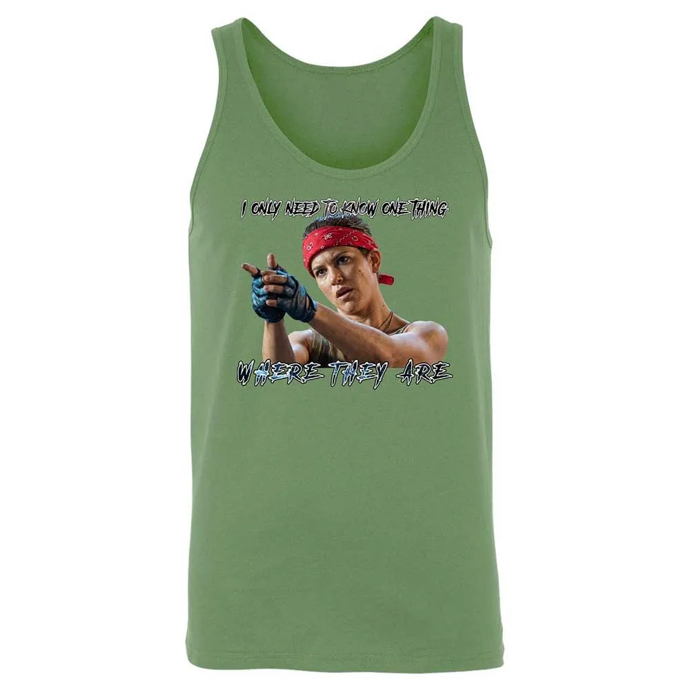 Unisex Jersey Tank - 3RERX23B - Leaf - 5