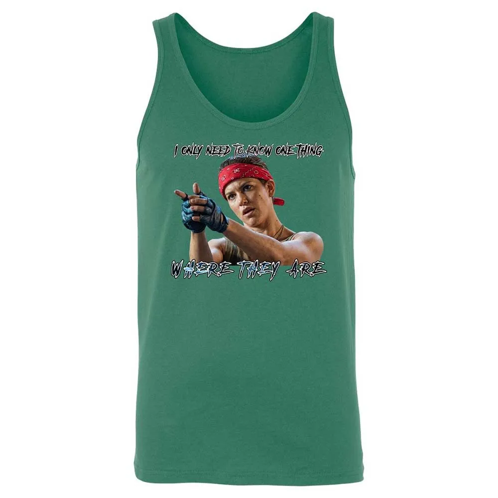 Unisex Jersey Tank - 3RERX23B - Kelly - 6