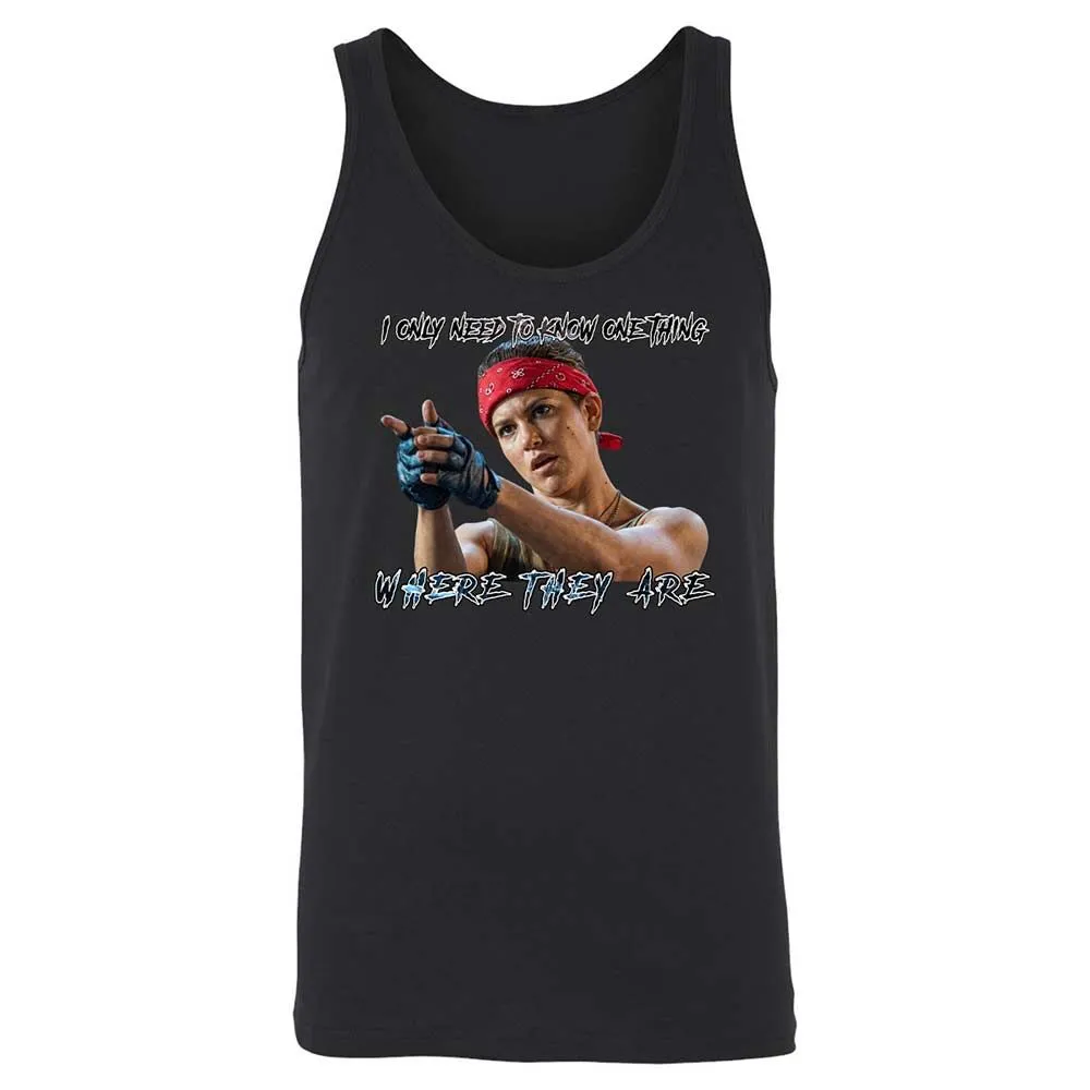 Unisex Jersey Tank - 3RERX23B - Black - 7
