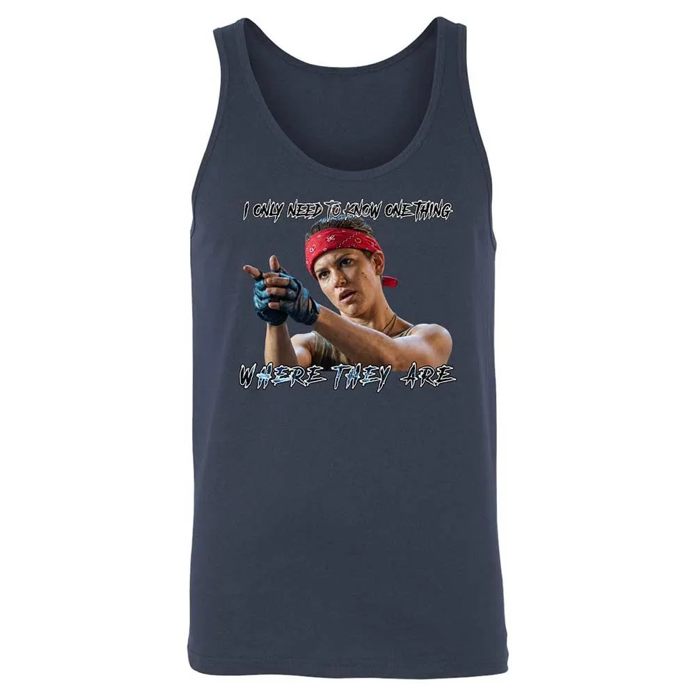 Unisex Jersey Tank - 3RERX23B - Navy - 8