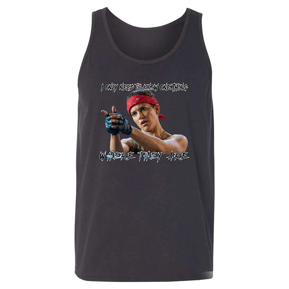 Unisex Jersey Tank - 3RERX23B - Dark Grey - 9