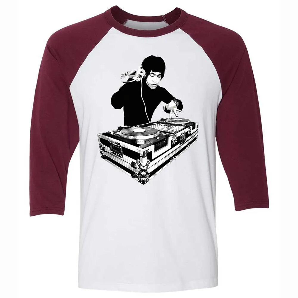 Bruce Lee DJ - White/Maroon - 7