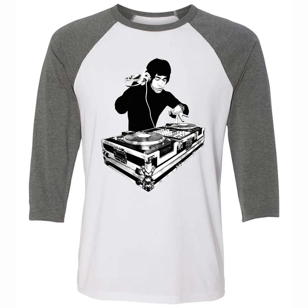 Bruce Lee DJ - White/Deep Heather - 11