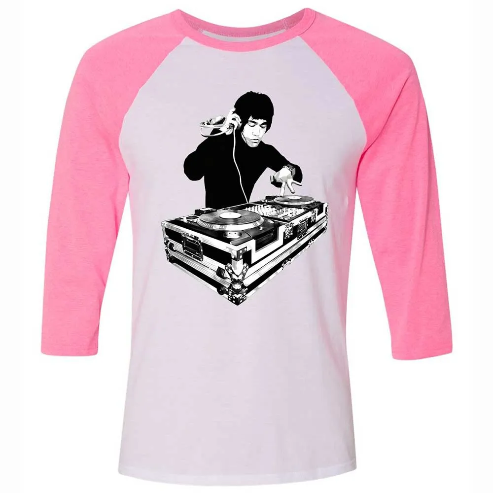Bruce Lee DJ - White/Neon Pink - 12
