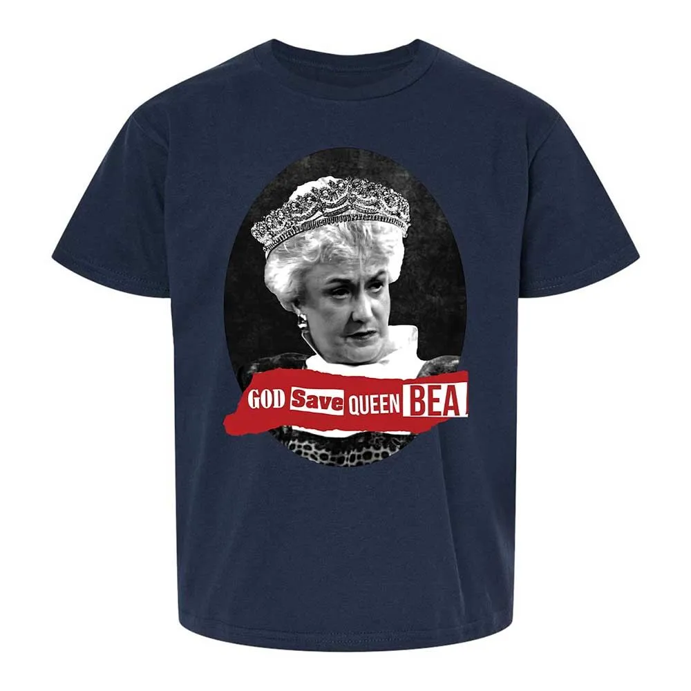 God Save Queen Bea - Navy - 8