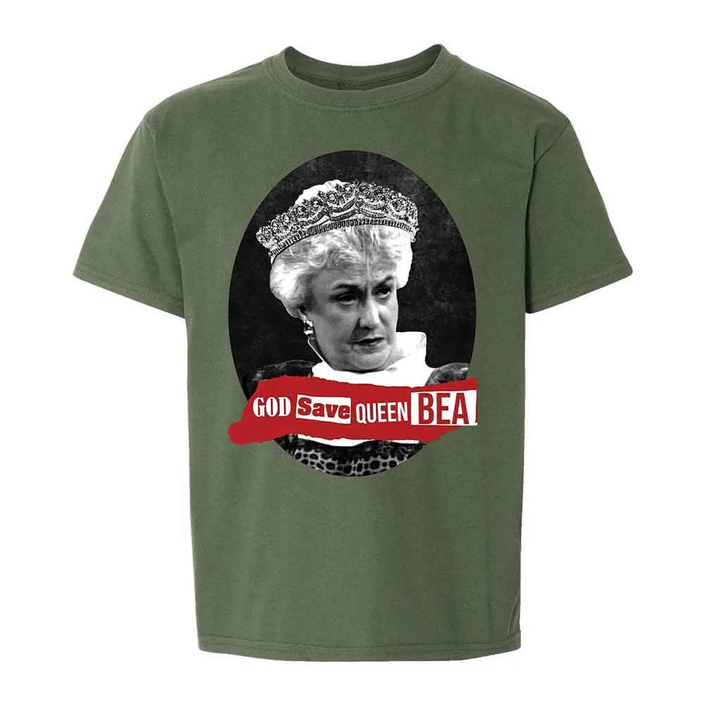 God Save Queen Bea - Military Green - 20