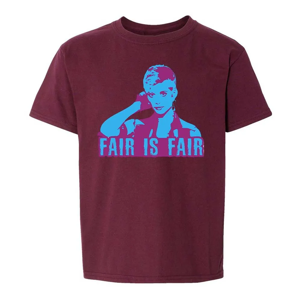 Fair is Fair - Maroon - 19